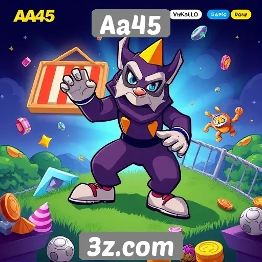 Análise do catálogo de jogos do site Aa45