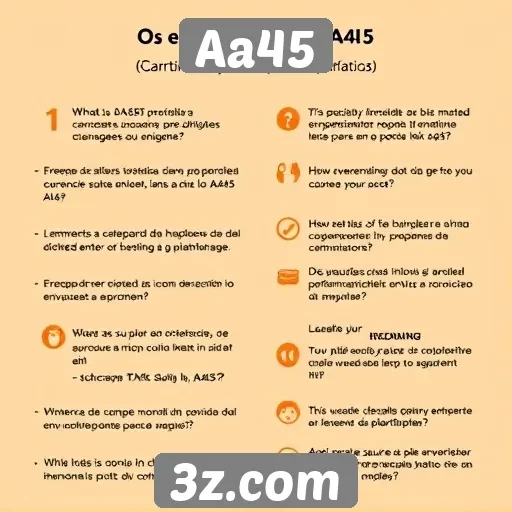 Feedback dos usuários sobre experiências no Aa45